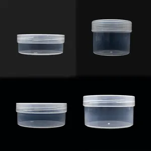 High Quality Pp Material 100ml 200ml 250ml 300ml Slime Container 3oz 4oz 8 Oz 10oz Ins Style Popular Bottle Container For Slime