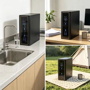 Système de filtration d'eau par osmose inverse à 6 étapes sous évier, purificateur d'eau domestique sans réservoir avec garantie d'un an, système de filtration à 6 étapes - Product Image 3