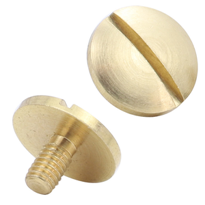 Pernos Personalizados para Tornillos, Recubiertos de Zinc, de Aluminio, con Rosca Métrica/Pulgada, para Manualidades en Cuero - Product Image 3