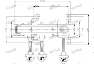 Ym4903 Jonge Ergonomische Kantoorstoel Componenten Met Automatische Stoelverstelmechanisme - Product Image 2