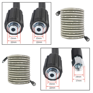 Nettoyeur haute pression 2200W avec <span class=keywords><strong>moteur</strong></span> à induction Débit de 7L/min <span class=keywords><strong>Puissance</strong></span> élevée <span class=keywords><strong>Machine</strong></span> à <span class=keywords><strong>laver</strong></span> électrique - Product Image 4