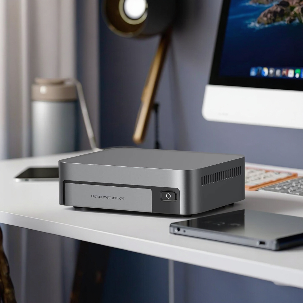 UGREEN NASync DXP480T плюс 4 пролета, полностью флэш-SSD NAS,I5 1235u 10-ядерный процессор 10GbE порт подключенный к сети хранения (без диска)