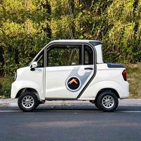 Petit véhicule électrique familial 4 places à conduite à gauche, mini pick-up électrique 2 portes, voiture de ville pour adultes, véhicule électrique à énergie nouvelle 2026