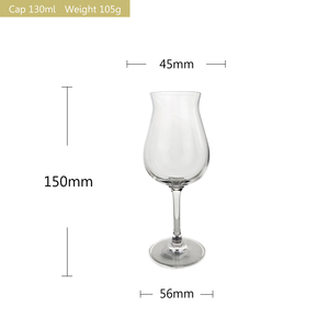 <span class=keywords><strong>Copas</strong></span> de Degustación <span class=keywords><strong>Krosno</strong></span> Avant-Garde, 130 ml, Cristal sin Plomo, Forma de Snifter, para Brandy, Coñac, Ron, Whisky, Aptas para Lavavajillas, para Bar - Product Image 5