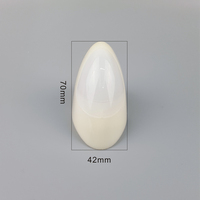 Lampe de nuit moderne à capteur LED A50 enfichable dans le mur en ABS Lampe en forme de goutte d'eau blanche bleue rouge pour chambre à coucher couloir entrepôt