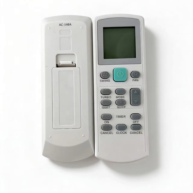 Hongkema Air Conditioning IR Remote Control Fixed Code APGS02/ECGS02/BRC52 AAA Battery 4 Buttons 10-15m Plastic Digital Control