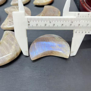 Cristal curativo Natural <span class=keywords><strong>de</strong></span> alta calidad, piedra lunar azul, cristal excavado, piedra lunar azul, <span class=keywords><strong>Luna</strong></span> para Decoración - Product Image 5