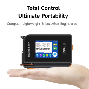 Imprimante à jet d'encre miniature portative 2025, 12,7 mm, compacte, de haute qualité, YMARK, encodeur automatique, date d'expiration, numéro de lot, flexible - Product Image 4