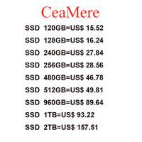 CeaMere-unidad de estado sólido SATA3, disco duro interno de 2,5 pulgadas, 1tb, 2tb, 120G128G, 240G, 256G, precio de fábrica, OEM/ODM, CeaMere SSD