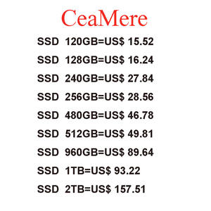 CeaMere-unidad de estado sólido SATA3, disco duro interno de 2,5 pulgadas, 1tb, 2tb, 120G128G, 240G, 256G, precio de fábrica, OEM/ODM, CeaMere SSD - Product Image 2