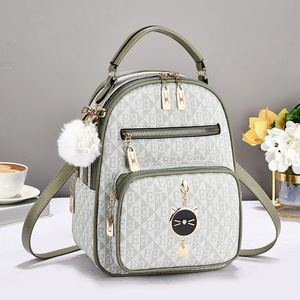 Women's 2026 New Arrival Fashionable Casual Bag PU Zipper Polyester Lining-European Retro Style for Female Students - Product Image 5
