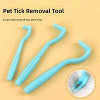 Outil de toilettage pour chiens et chats : Kit démêlant en plastique pour l'élimination des puces et tiques – Vente en gros