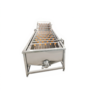 Equipo de limpieza de vegetales de hoja automática de procesamiento de alimentos comercial Lavadora de plátano - Product Image 1