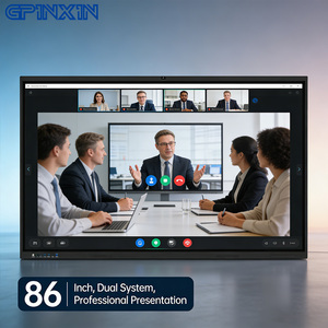 Pantalla Táctil Inteligente Multitáctil <span class=keywords><strong>de</strong></span> 55 65 75 85 86 Pulgadas, Pantalla Multitáctil <span class=keywords><strong>de</strong></span> 20/40 Puntos, Pizarra Interactiva 4K para Educación en el Aula - Product Image 1