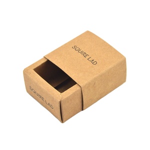 Brown Kraft Paperboard Apparel Slide Drawer Box Self Erecting Boxes Eastern Package Kraft Paper Custom Recyclable Disposable