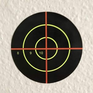 Bullseye Paper Target Stickers 3 Inch Adhesive <b>Shooting</b> Practice Targets - Product Image 4