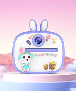 กล้องถ่ายรูปเด็กแบบใหม่ ถ่ายภาพ พิมพ์ภาพได้ กล้องคู่หน้า-หลังความละเอียดสูง และบันทึกวิดีโอได้ - Product Image 2