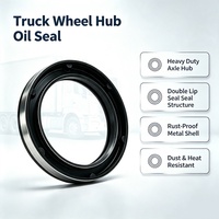 NBR TBY Metallgehäuse Öldichtung 120.65.152.4.22.22mm LKW-Achswellen Wasserdichter Dichtungsring
