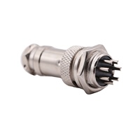 2/3/4/5/6/7/8/9/10-poliger Rundsteckverbinder 16M Luftfahrtstecker Buchse Kabelmontage-Steckverbinder 16mm Metall Gx16 Luftfahrt 7-poliger Steckverbinder