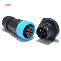 Connecteur étanche à montage frontal LLT M25 600V 35A 3 broches mâle femelle