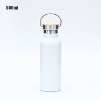 Gourde isotherme personnalisable en acier inoxydable de 17 oz, isolation thermique de 12 à 24 heures, design résistant aux chutes pour les sports de plein air et le camping