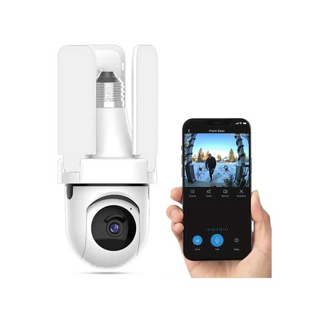 1080P HD Home Smart Wireless Surveillance Light Bulb Camera 3.4G 5G WiFi 360 Degree PTZ Camera