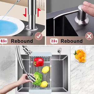 Distributeur de savon pour comptoir de cuisine en gros avec tube d'extension, pompe à savon manuelle en plastique pour accessoires - Product Image 6