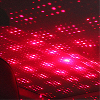 Lumière intérieure de toit de voiture, éclairage LED d'ambiance, projecteur laser étoilé, lumières ambiantes, kit de décoration automobile USB, éclairage de plafond étoilé