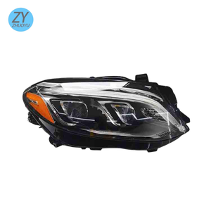 Faro Delantero Original para <span class=keywords><strong>Mercedes</strong></span>-Benz GLE AMG W166 2015-2019, GLE320 350d 250d 400 450 <span class=keywords><strong>300d</strong></span> GLE63 43 USA, Luz Geométrica - Product Image 1
