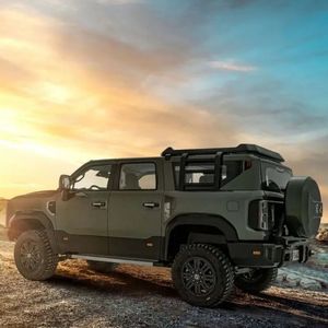 Dongfeng xe ô tô sang trọng DIESEL Pick up Truck 4x4 xe bọc thép tất cả các địa hình off road xe dongfeng xe MS600 xe bọc thép - Product Image 5