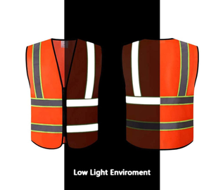 سترة أمان رجالية عالية الوضوح على الطراز الأمريكي رائجة البيع - Product Image 6