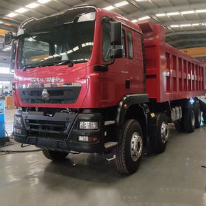 Camión volquete de conducción de 12 ruedas Howo TX 8x4 de buena calidad chino 40t 50t Camión volquete de carga pesada HOWO TX para <span class=keywords><strong>Dr</strong></span> Congo - Product Image 3