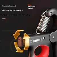 Fortalecedor de Agarre de Cinco Dedos Ajustable con Agarre Antideslizante para Entrenamiento de Manos y Recuperación Muscular para Hombres y Mujeres