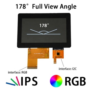 Yunlea 4.3 Inch PCAP Touch Panel 480x272 Dots 4.3&quot; TFT LCD Display Modules - Product Image 5