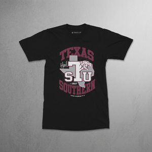 T-shirt personnalisé de l'Université du Texas du Sud (TSU) – Unisexe, 100 % coton, sérigraphié, écologique, pour le campus, OEM - Product Image 2