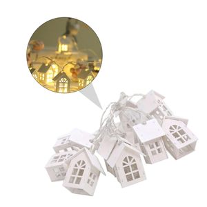 <span class=keywords><strong>Guirlande</strong></span> <span class=keywords><strong>lumineuse</strong></span> LED de Noël pour maison, blanc chaud, décoration festive d'intérieur - Product Image 6