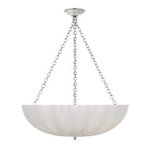 <b>Post</b>-modern Restaurant Chandelier Luxury Modern Villa Duplex Hotel Bedroom Study Room Living Room Nordic Glass Bowl Chandelier - Product Image 2