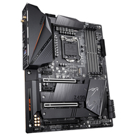 Carte mère GIGABYTE Z490 AORUS PRO AX d'occasion, prend en charge les processeurs Intel Core de 10e génération pour socket LGA1200 avec 128 Go de mémoire DDR4