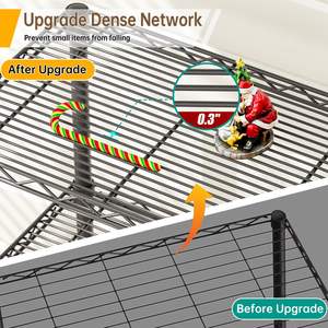 Estanterías Metálicas, Estantes de Alambre Ajustables, Estante de Almacenamiento, Estante Estrecho para Lavandería, Baño, Cocina, <span class=keywords><strong>Despensa</strong></span>, Armario, Oficina - Product Image 4