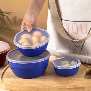 4-Piece Kitchen Organizer Set Large Capacity Plastic Food Storage Bowls for Refrigeration & Storage - Product Image 6