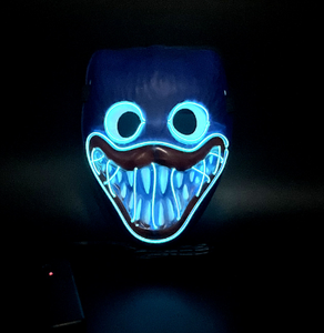 Masques de purge d'Halloween pour le <span class=keywords><strong>carnaval</strong></span>, <span class=keywords><strong>masque</strong></span> lumineux LED, <span class=keywords><strong>masque</strong></span> de cosplay effrayant et amusant - Product Image 2