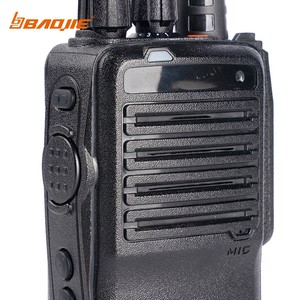 BaoJie BaoJie-E88, Walkie Talkie de Mano de 16 Canales, Largo Alcance, UHF/VHF, Intercomunicador Digital con Batería de 1200 mAh, Resistente al Agua IPX-1 - Product Image 5