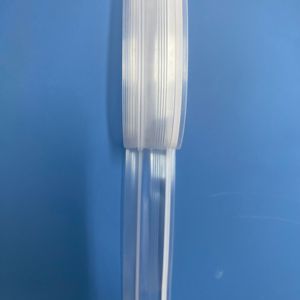 עמיד באיכות גבוהה שקוף קו כפול רוכסן קו כפול רזרב מנעול לחץ לחיצה על רוכסן פלסטיק עבור שקית מידע - Product Image 4