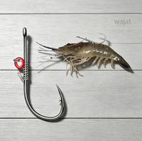 Hameçons Jig Head Anti-accroc en Fonte Moulée Directement de l'Usine, Renforcés pour leur Robustesse, pour leur utilisation avec leur hameçon souple, pour la pêche au Poisson Mandarine, au Poisson Noir et au Grouper