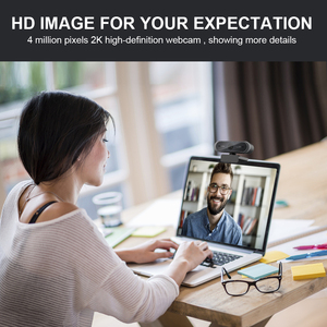 Caméra numérique professionnelle 4K, caméra Web avec mise au point automatique rapide, haute définition, qualité d'<span class=keywords><strong>image</strong></span> 8 mégapixels pour les conférences - Product Image 2