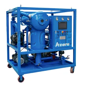 Vacuum Transformer Oil Filtering Machine Waste or New Oil Processing Equipment