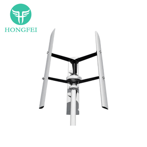 Generador Eólico Vertical HongFei HF1000C-CE Certificado, Salida de 12V/24V, Diámetro del Rotor de 0.65m, para Uso Doméstico, Generador Eólico HF1000C HF1 - Product Image 6