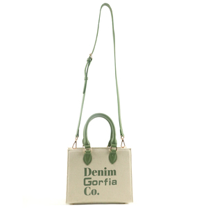 Bolso de Lona Mini Duradero al por Mayor para Mujer, Bolso de Mano Portátil de Moda con Asa Superior y Bandolera - Product Image 2