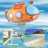 Grand ballon pistolet à eau électrique, sous-marin, ballon, piscine, avion, voiture, jouets de tir, parc d'attractions, pistolet à eau gonflable