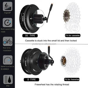 Kit de Motor de <span class=keywords><strong>bicicleta</strong></span> eléctrica de 1000W-3000W con pantalla LCD, acelerador de energía Solar, batería portadora trasera, 700C, <span class=keywords><strong>bicicleta</strong></span>, 52V, Rear-48V - Product Image 4